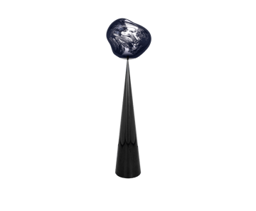 Lampada da pavimento LED Melt Cone grassa 174,5 cm - Fumo - Tom Dixon