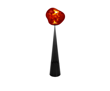 Lampada da pavimento LED Melt Cone grassa 174,5 cm - Rame - Tom Dixon