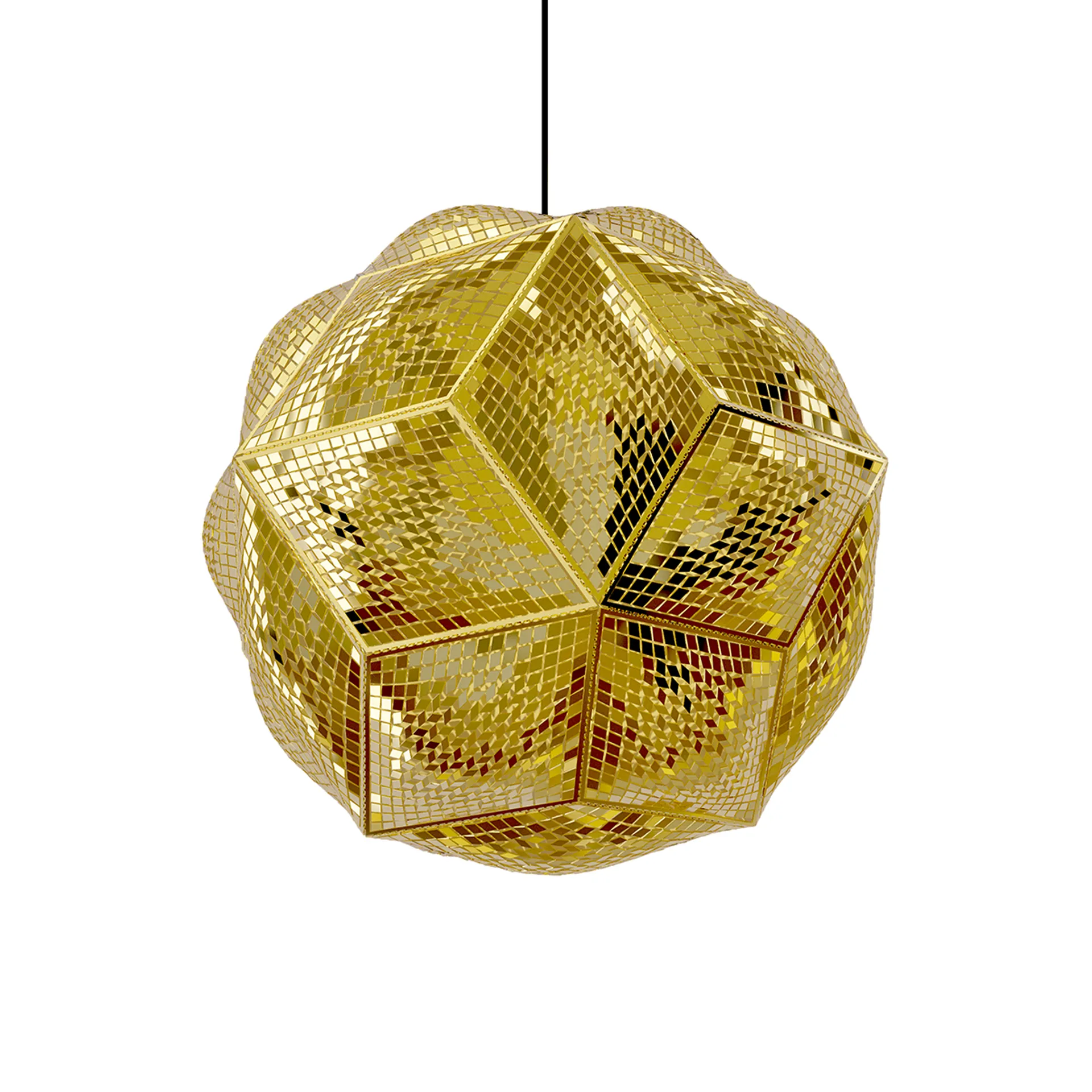 Lampada da soffitto a sospensione Puff Ø45 cm, Ottone Tom Dixon