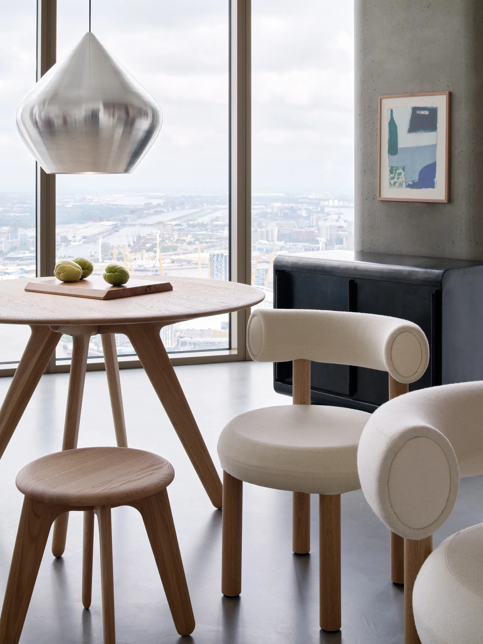 Lampada da tavolo Beat Unbeaten Ø52 cm, Alluminio Tom Dixon