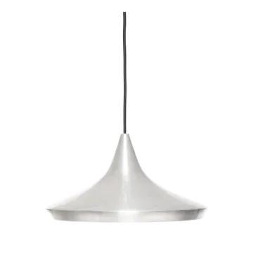 Lampada da tavolo larga Beat Unbeaten Ø36 cm - Alluminio - Tom Dixon