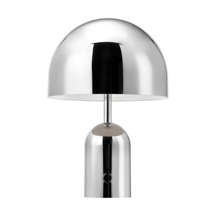Lampada da tavolo LED portatile Bell 28 cm - Argento - Tom Dixon