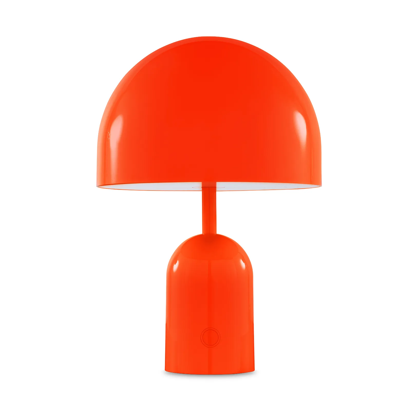 Lampada da tavolo LED portatile Bell 28 cm, Fluoro (rosso) Tom Dixon