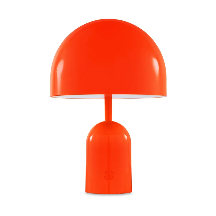 Lampada da tavolo LED portatile Bell 28 cm - Fluoro (rosso) - Tom Dixon