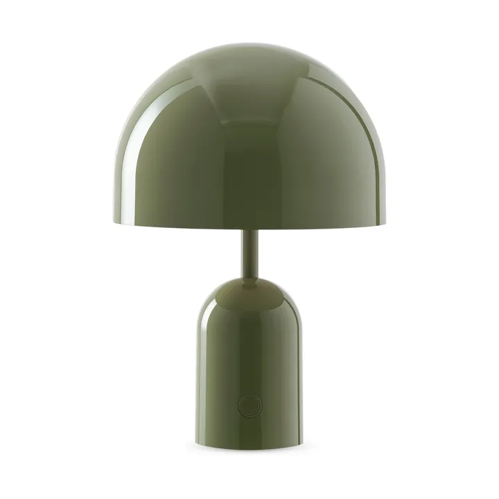 Lampada da tavolo LED portatile Bell 28 cm - Moss (verde) - Tom Dixon