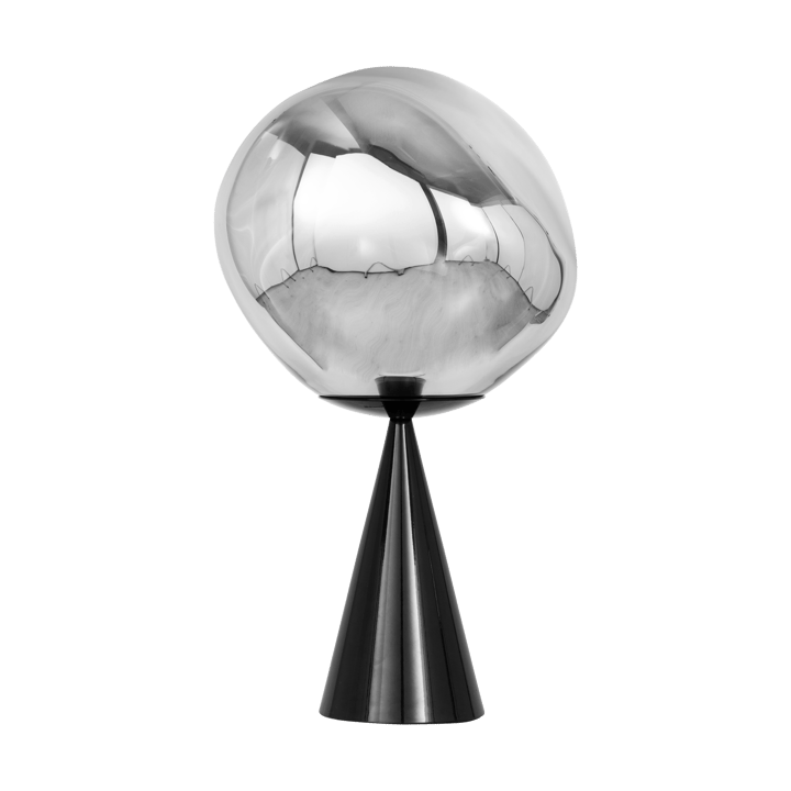 Lampada da tavolo Melt Cone fat LED 46,5 cm - Argento - Tom Dixon