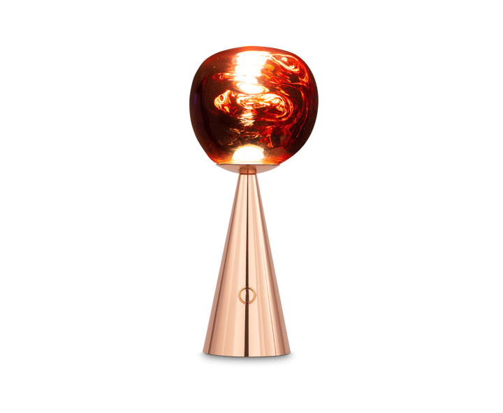 Lampada da tavolo Melt Portable, Copper Tom Dixon