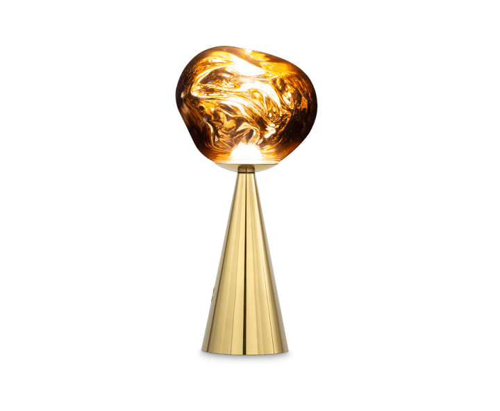 Lampada da tavolo Melt Portable, Oro Tom Dixon