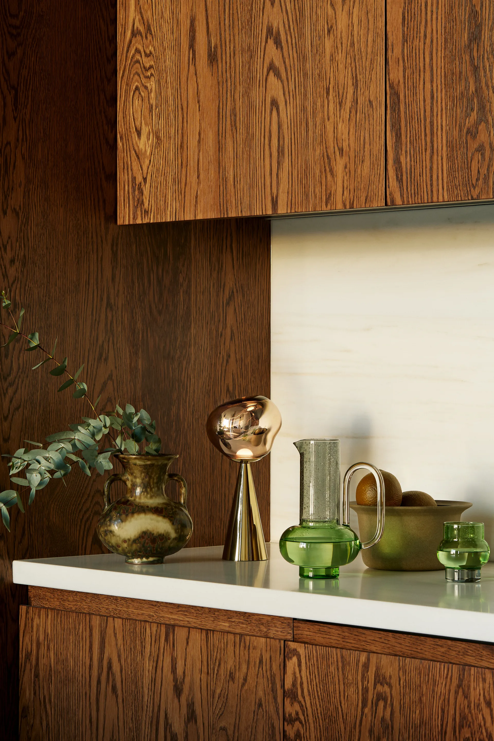 Lampada da tavolo Melt Portable, Oro Tom Dixon