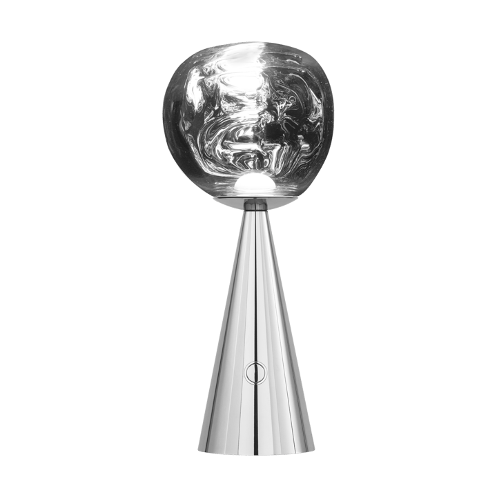 Lampada da tavolo portatile a LED Melt 28,5 cm - argento - Tom Dixon