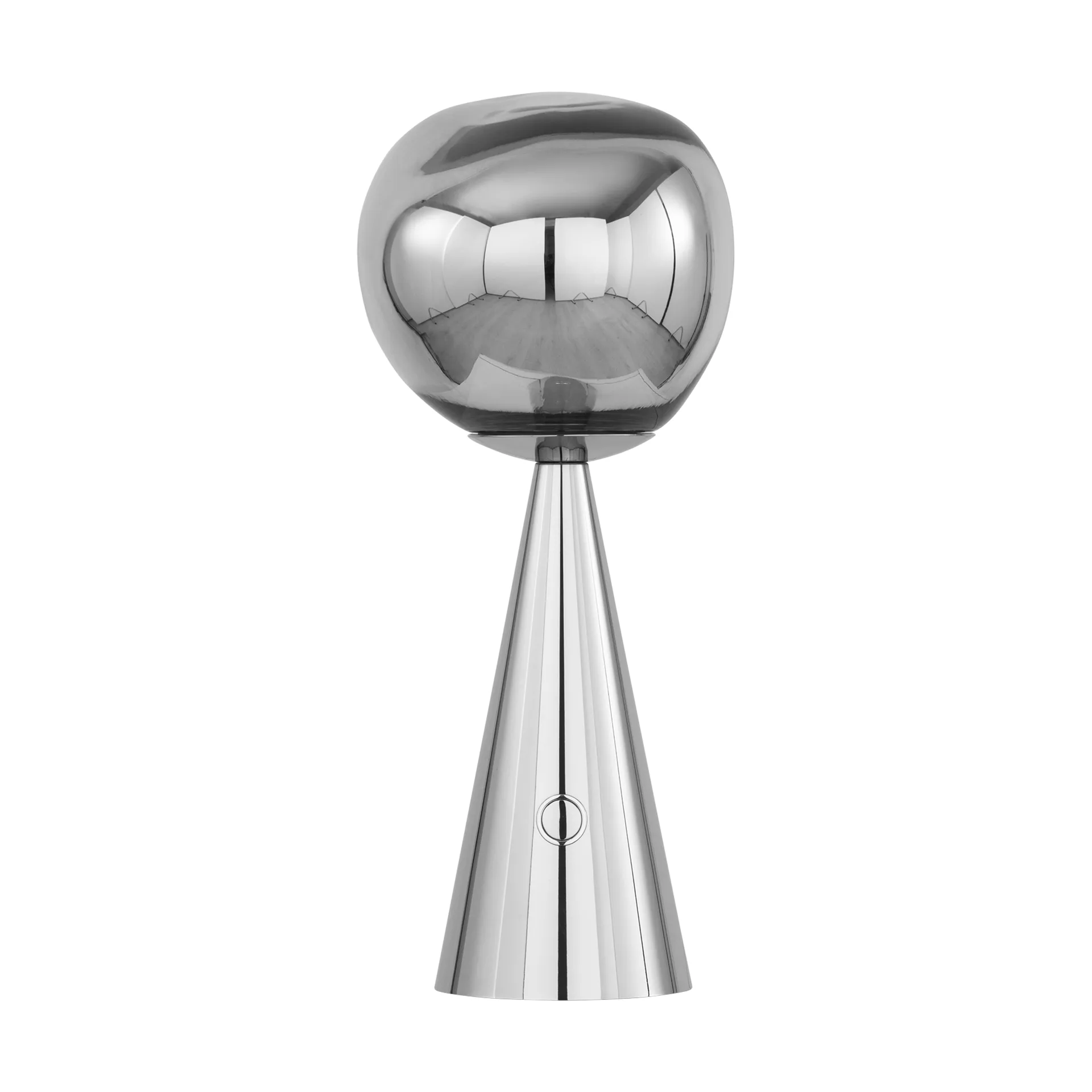 Lampada da tavolo portatile a LED Melt 28,5 cm, argento Tom Dixon