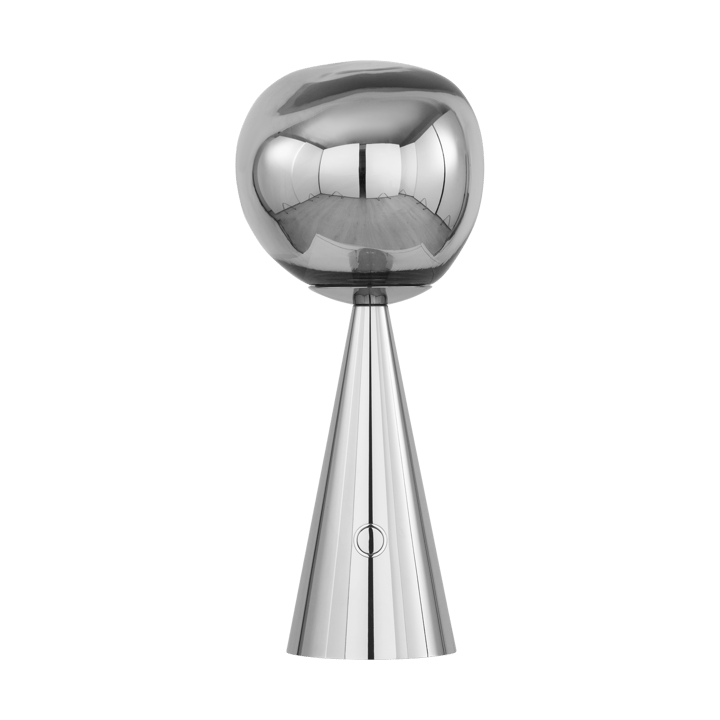 Lampada da tavolo portatile a LED Melt 28,5 cm, argento Tom Dixon