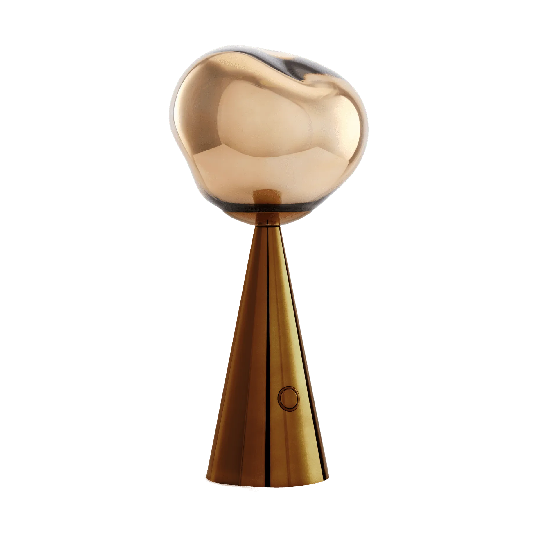 Lampada da tavolo portatile a LED Melt 28,5 cm, Bronzo Tom Dixon