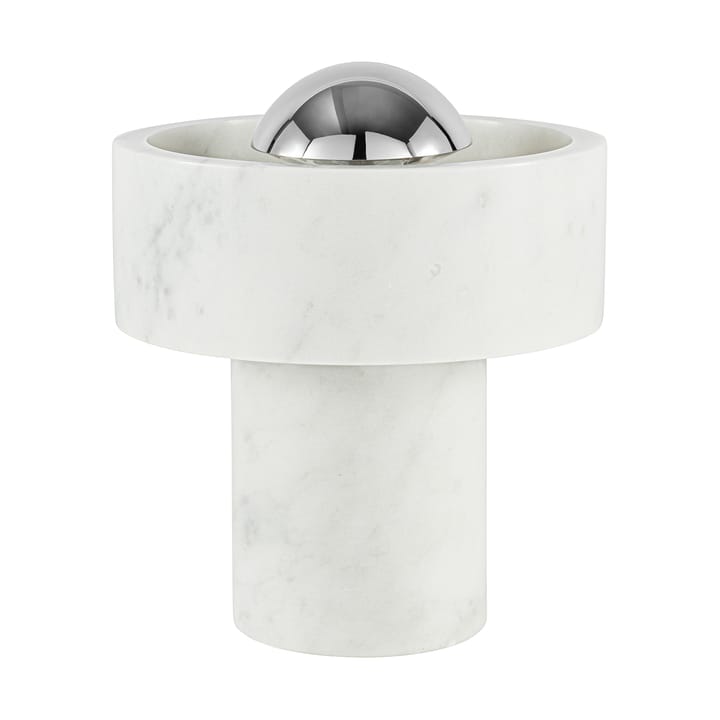Lampada da tavolo portatile a LED Stone 28 cm - Marmo-argento - Tom Dixon