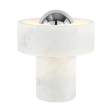 Lampada da tavolo portatile a LED Stone 28 cm - Marmo-argento - Tom Dixon