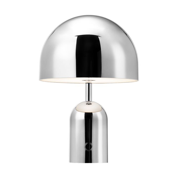 Lampada da tavolo portatile LED Bell, 28 cm - Argento - Tom Dixon