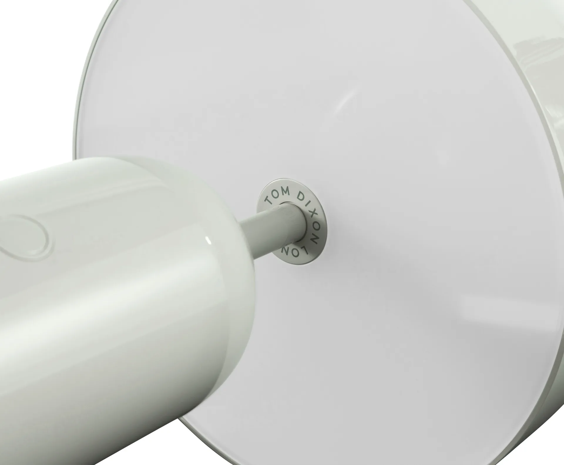 Lampada da tavolo portatile LED Bell, 28 cm, Grigio Tom Dixon