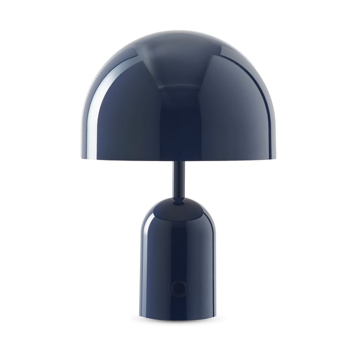 Lampada da tavolo portatile LED Bell, 28 cm - Indaco - Tom Dixon