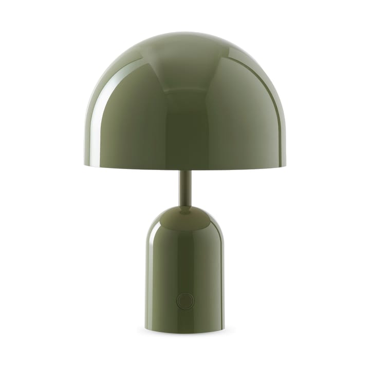 Lampada da tavolo portatile LED Bell, 28 cm - Muschio - Tom Dixon