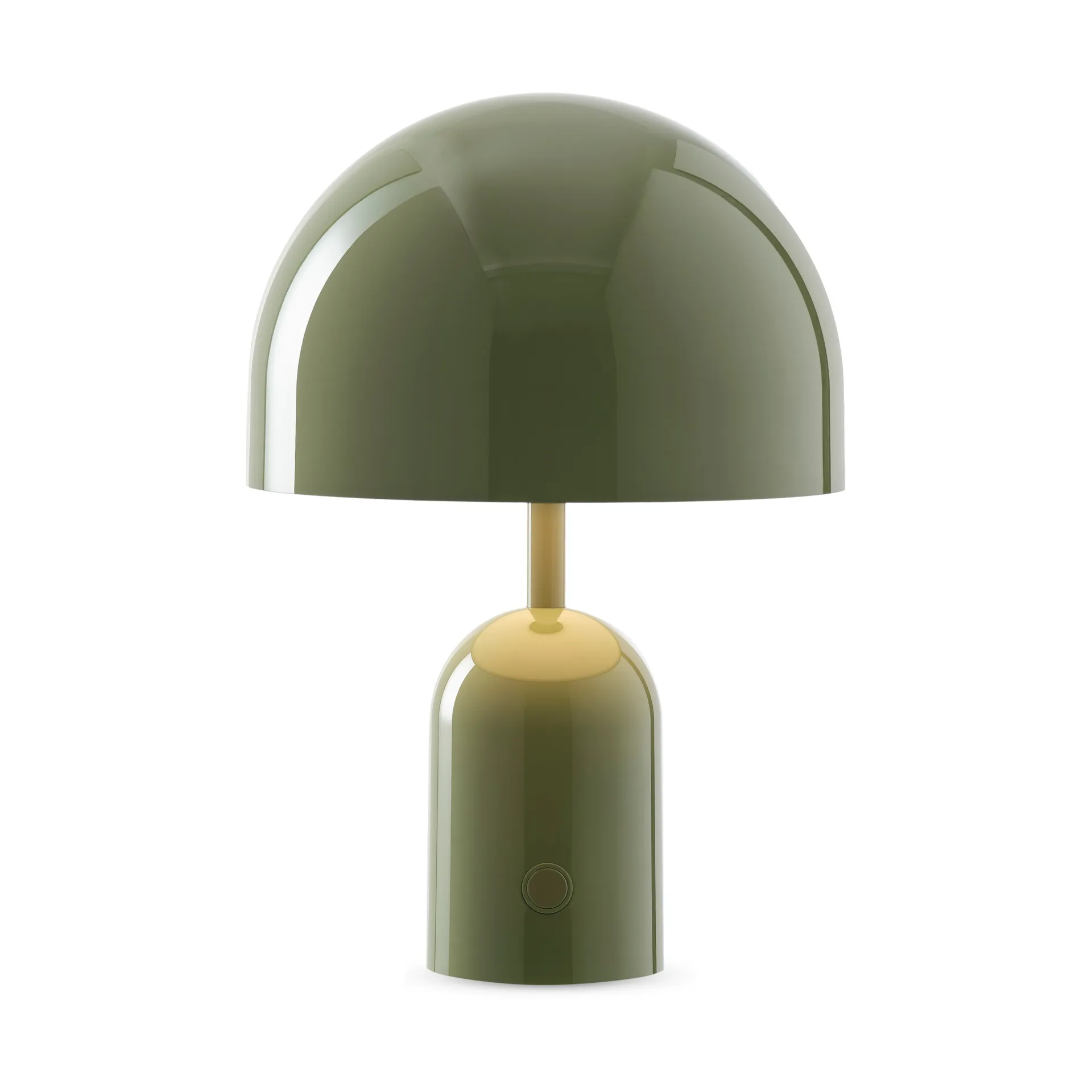Lampada da tavolo portatile LED Bell, 28 cm, Muschio Tom Dixon