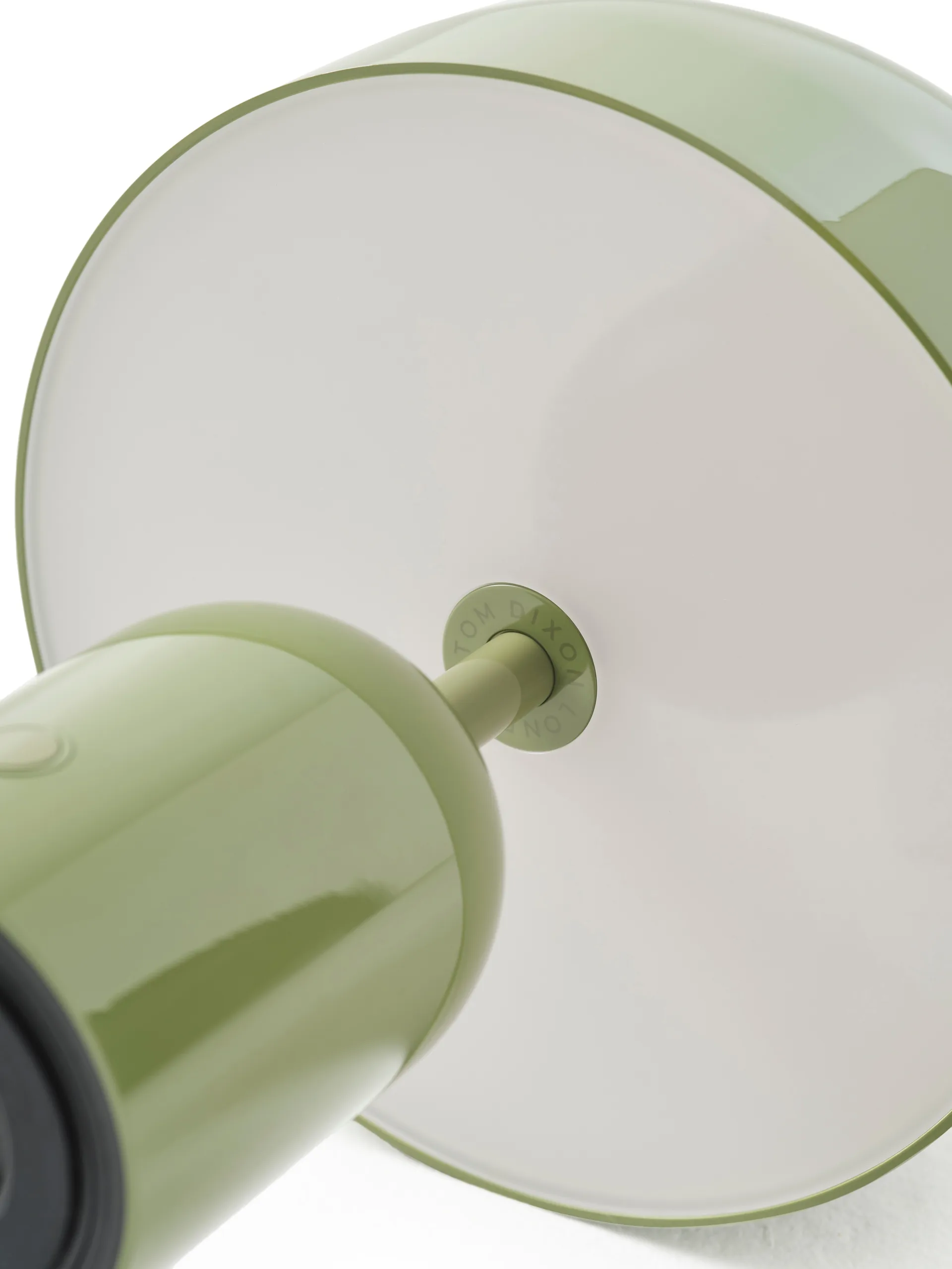 Lampada da tavolo portatile LED Bell, 28 cm, Muschio Tom Dixon