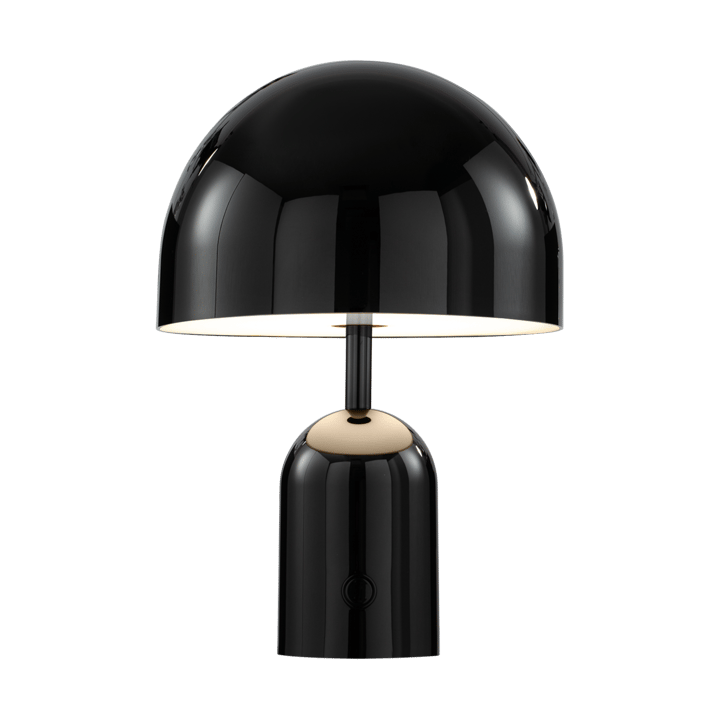 Lampada da tavolo portatile LED Bell, 28 cm, Nero Tom Dixon
