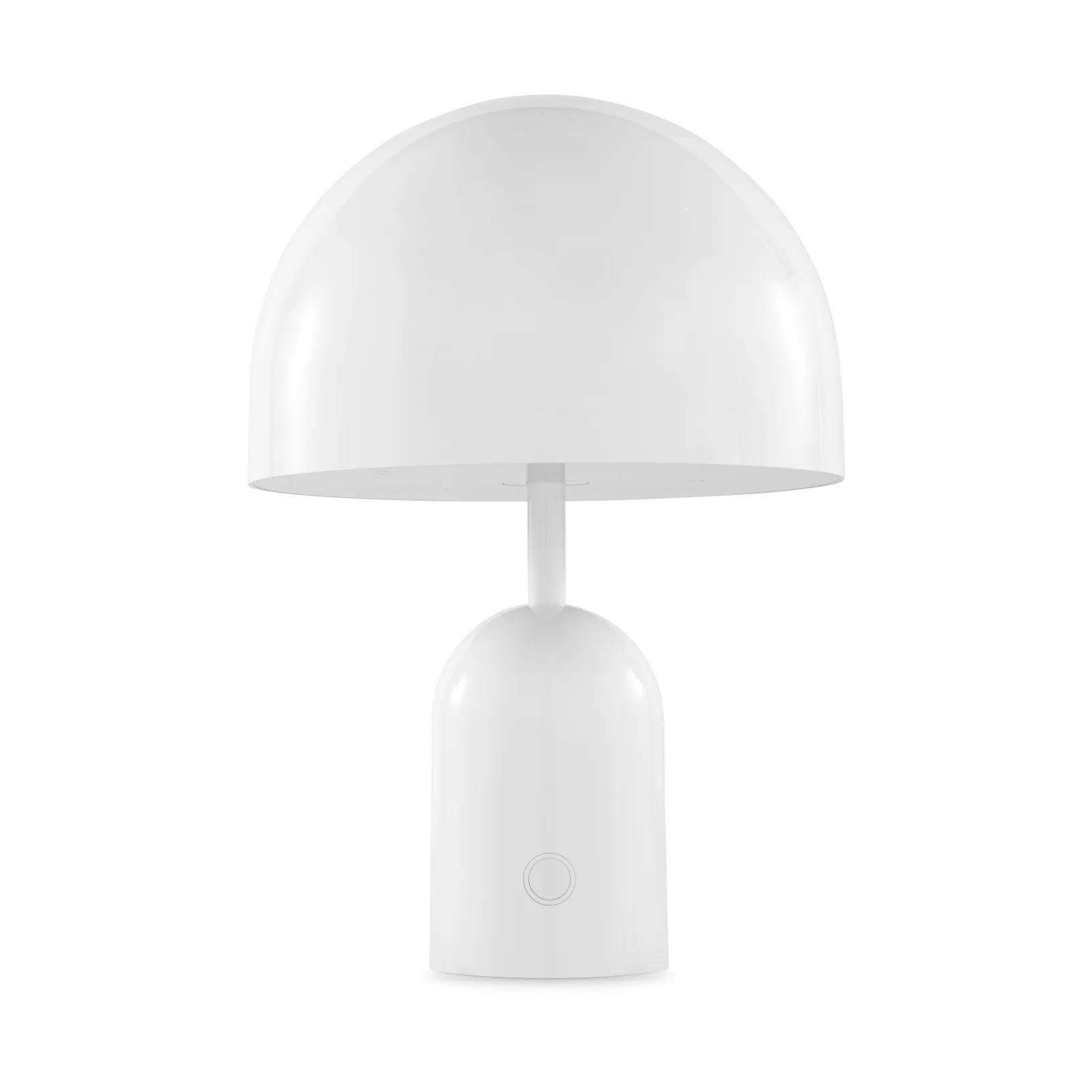 Lampada da tavolo portatile LED Bell, 28 cm, White Tom Dixon