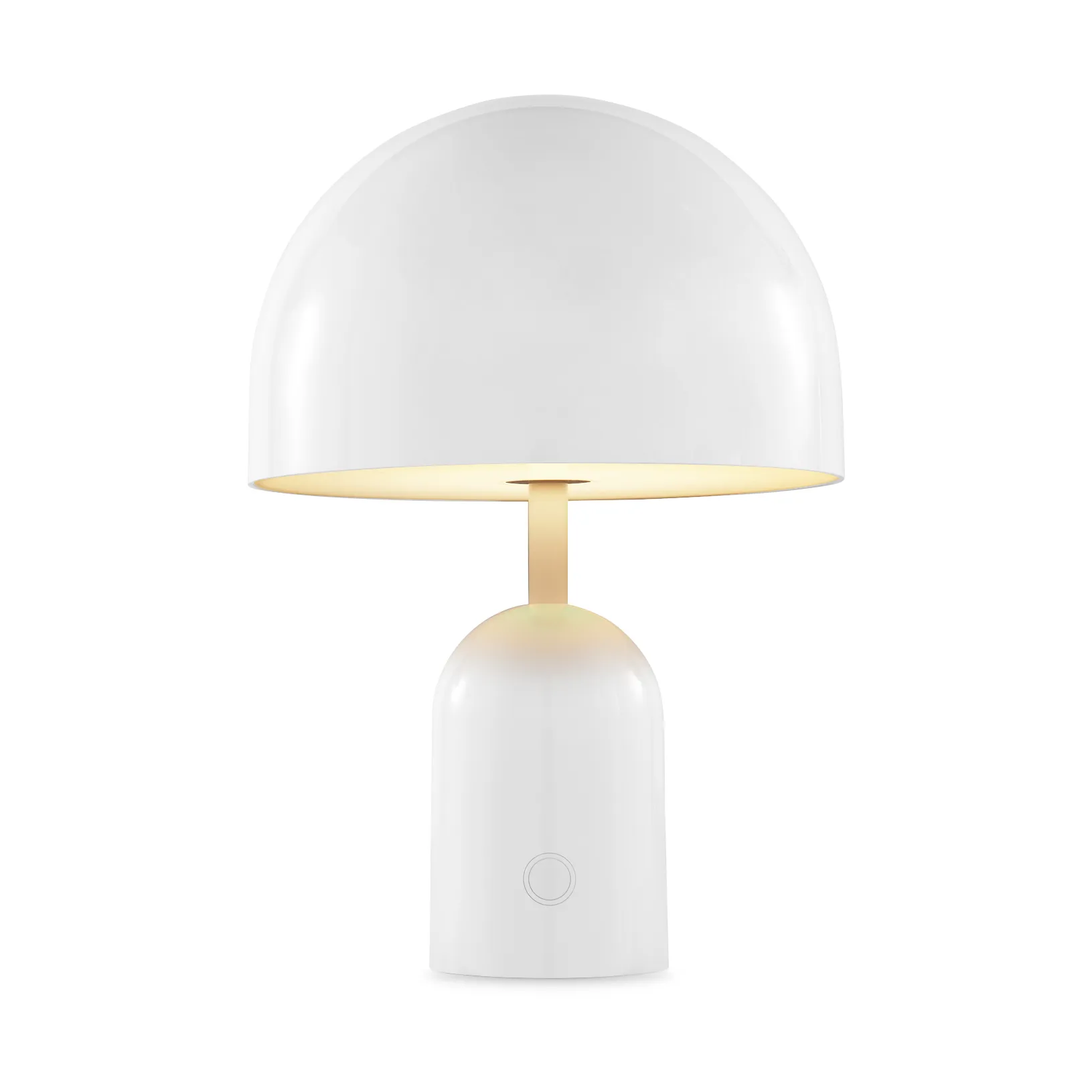 Lampada da tavolo portatile LED Bell, 28 cm, White Tom Dixon