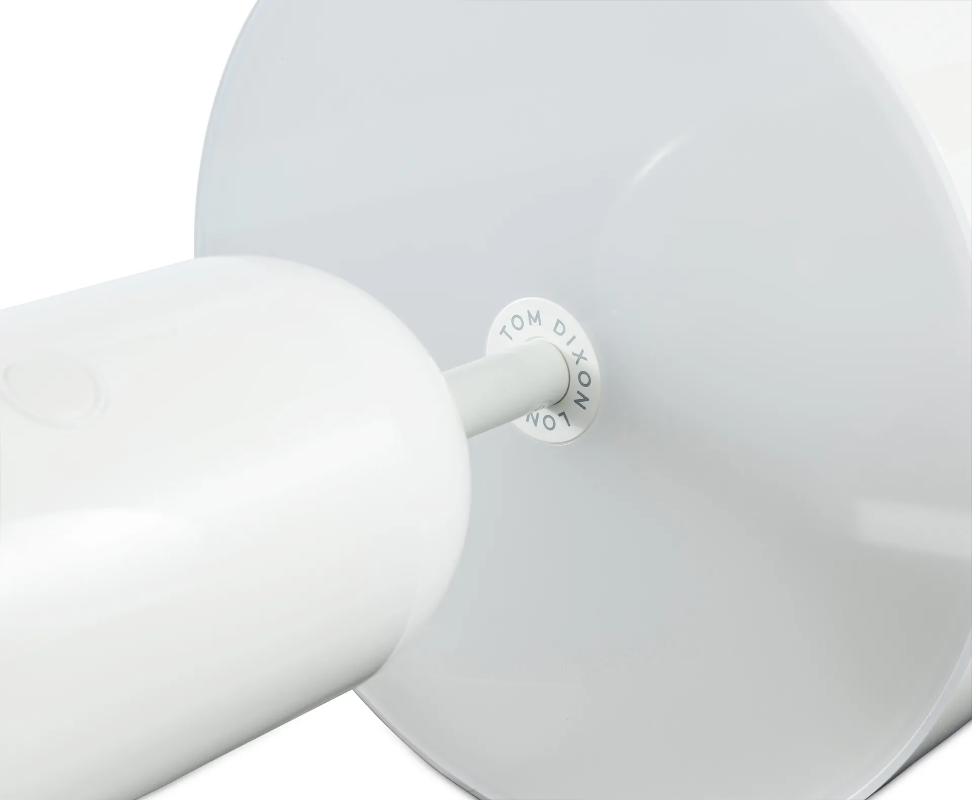 Lampada da tavolo portatile LED Bell, 28 cm, White Tom Dixon