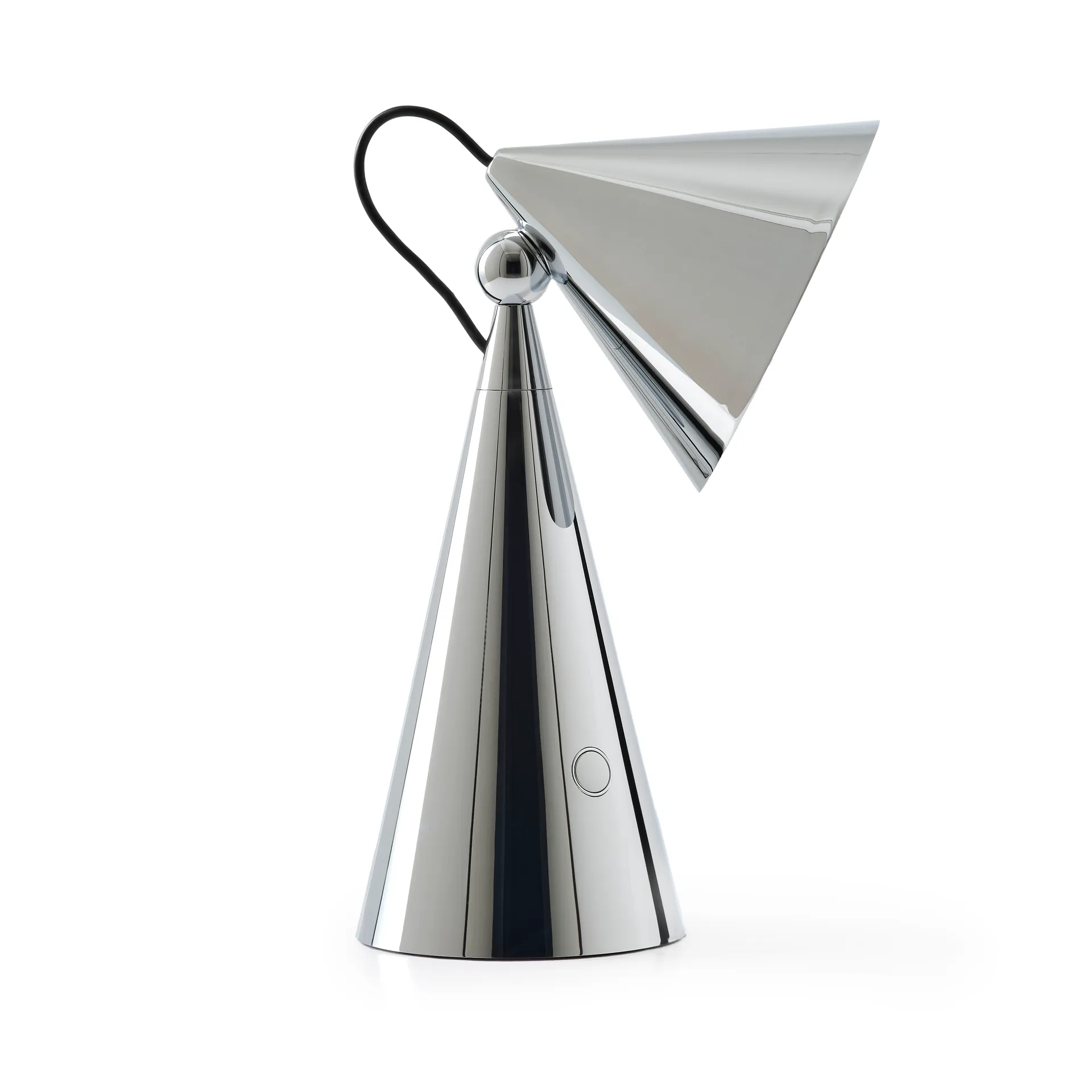 Lampada da tavolo portatile Pose LED, Argento Tom Dixon