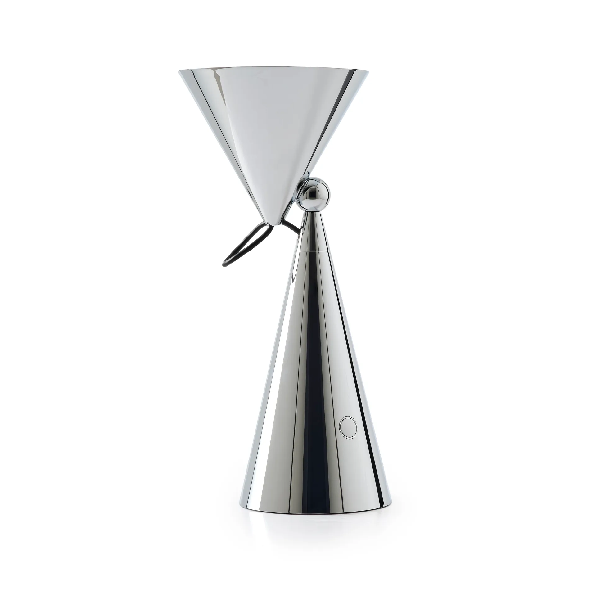 Lampada da tavolo portatile Pose LED, Argento Tom Dixon
