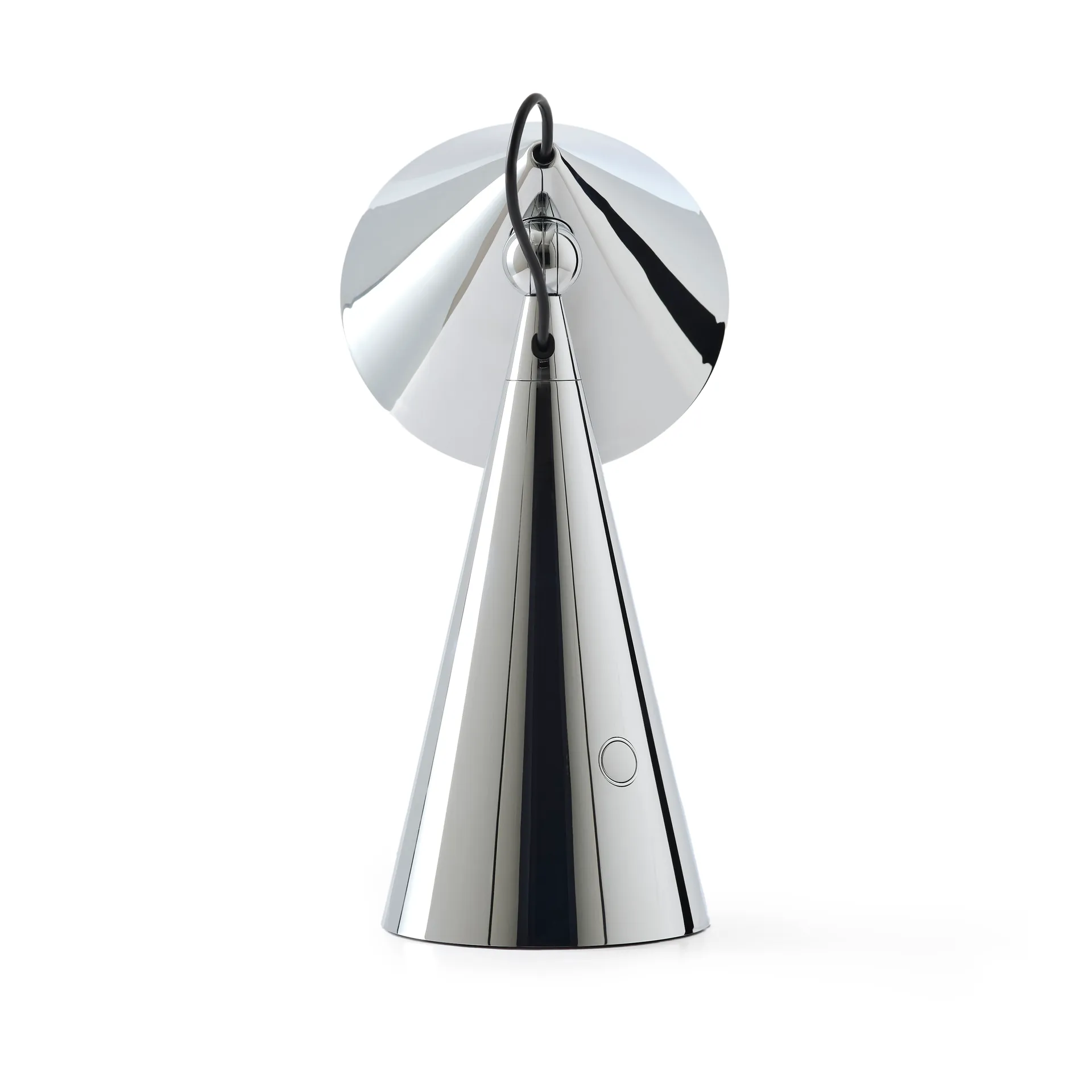 Lampada da tavolo portatile Pose LED, Argento Tom Dixon