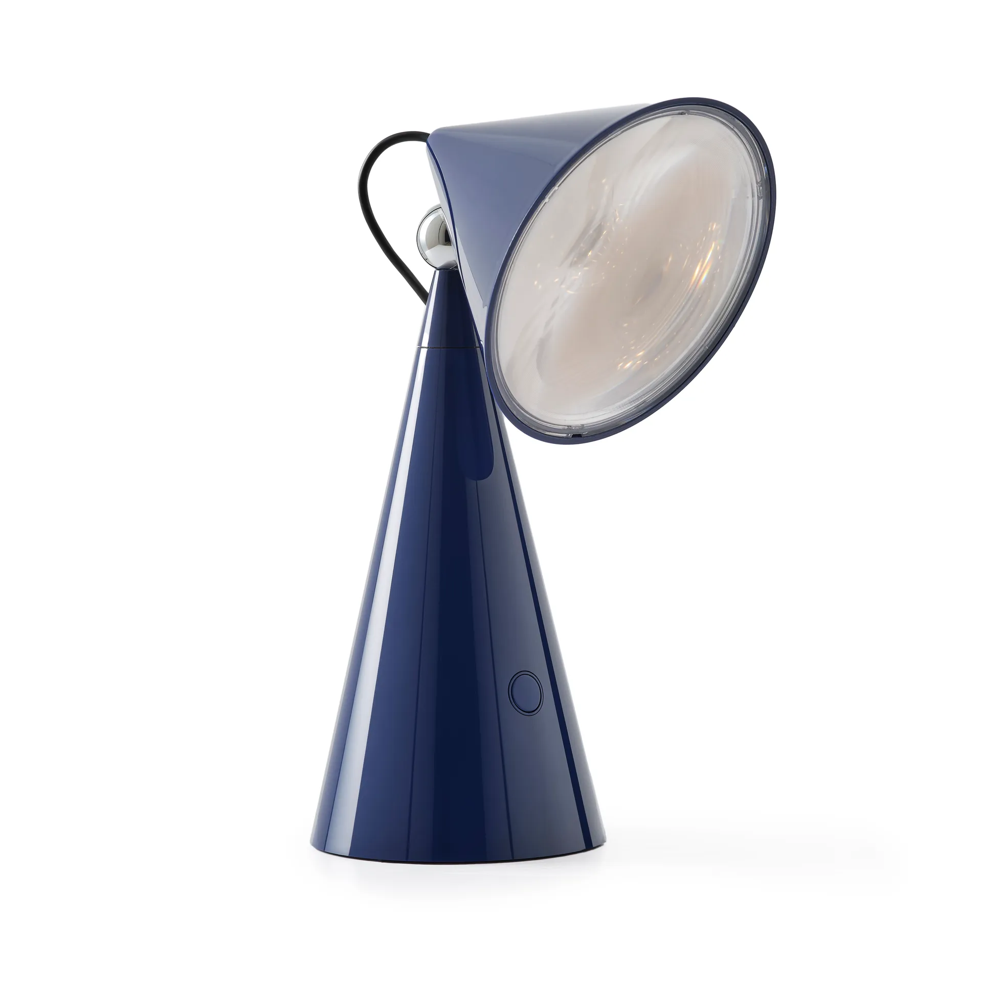 Lampada da tavolo portatile Pose LED, Indaco Tom Dixon