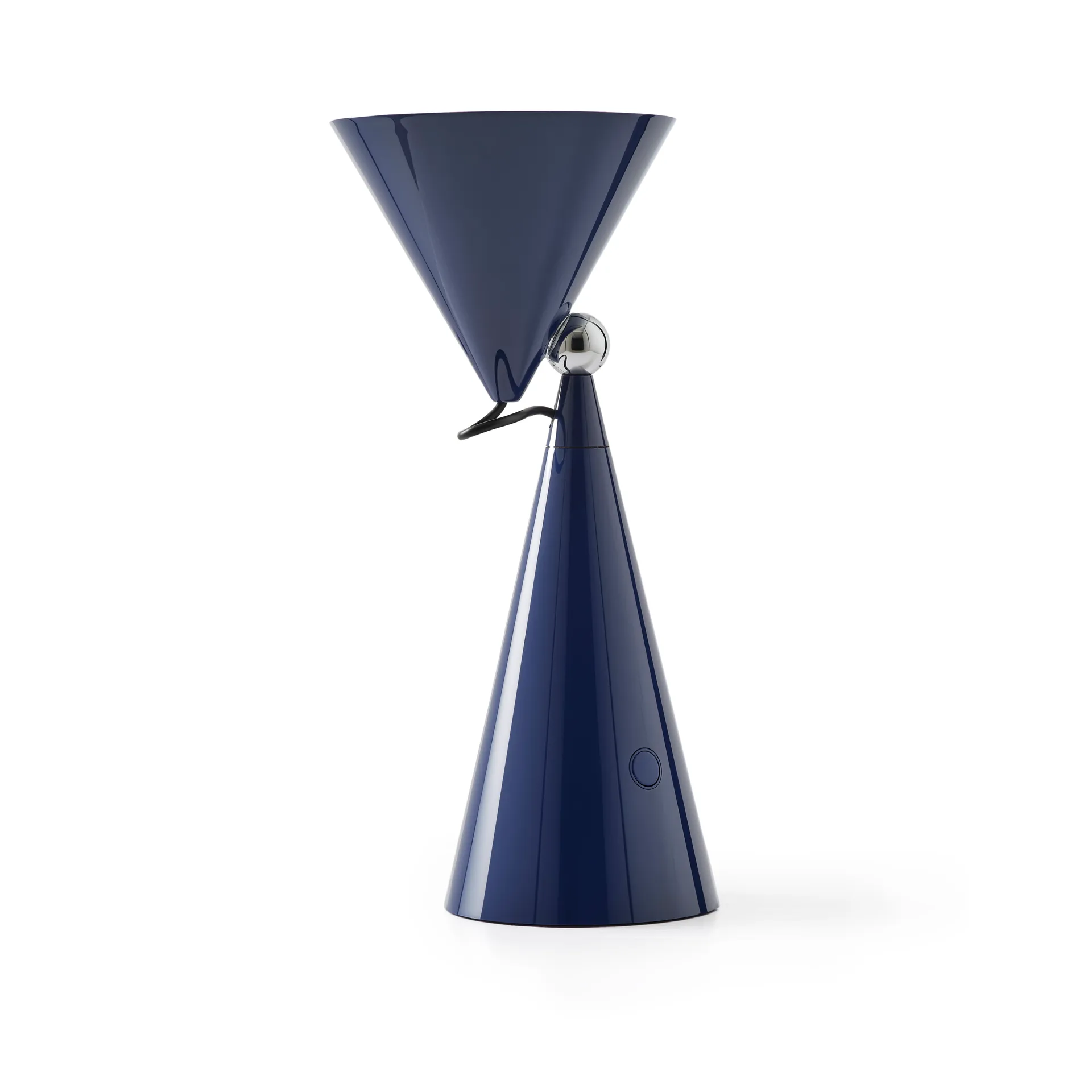 Lampada da tavolo portatile Pose LED, Indaco Tom Dixon