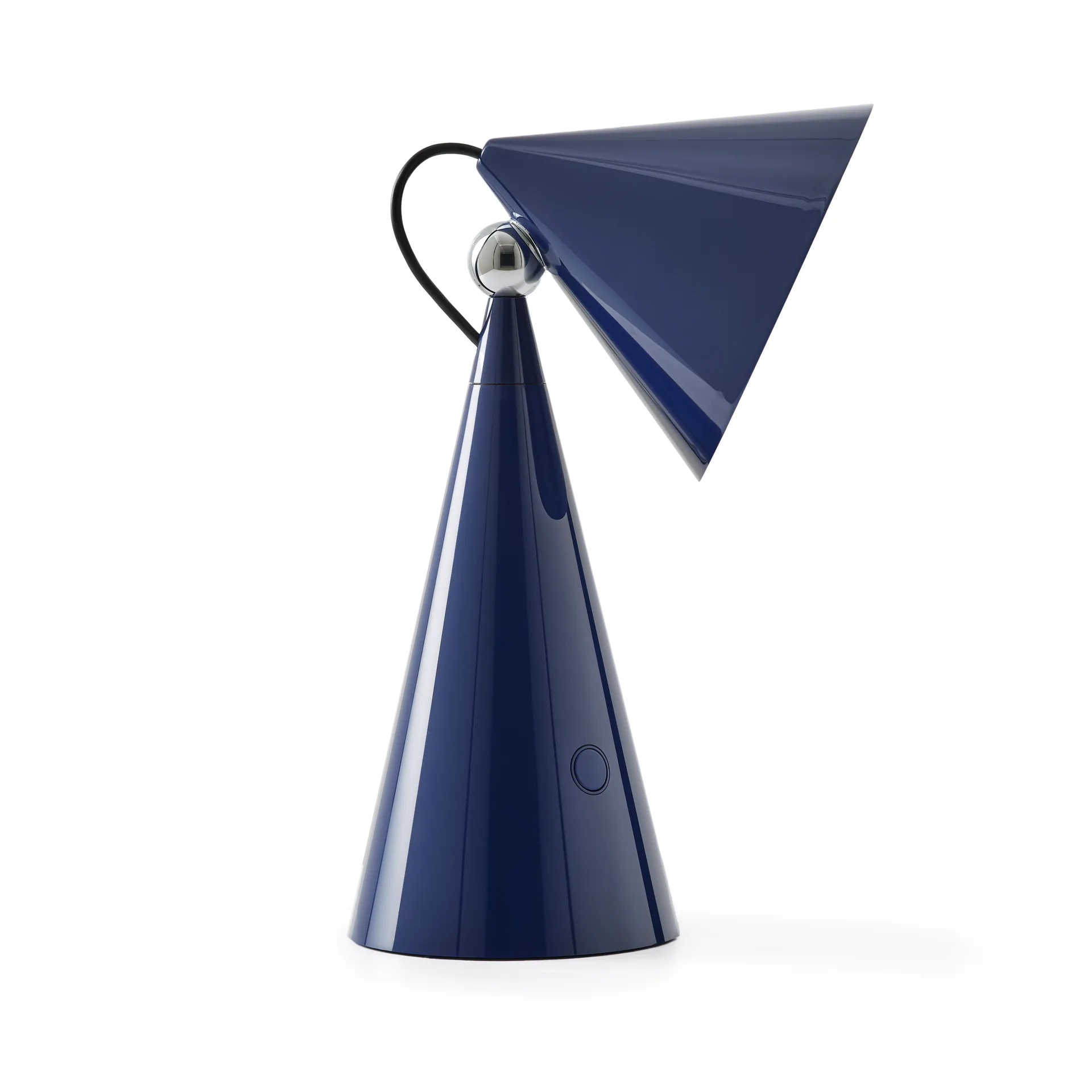 Lampada da tavolo portatile Pose LED, Indaco Tom Dixon