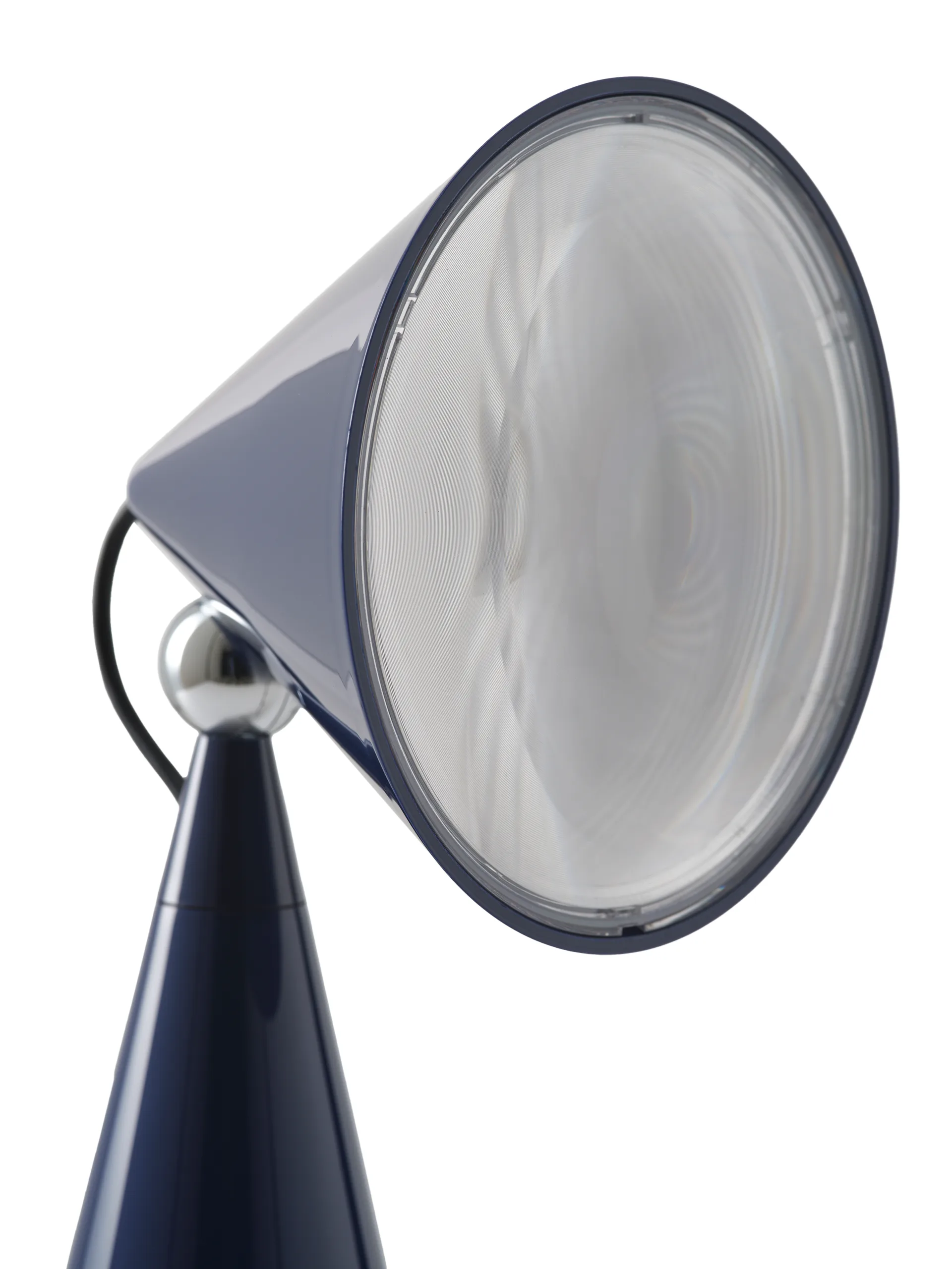 Lampada da tavolo portatile Pose LED, Indaco Tom Dixon
