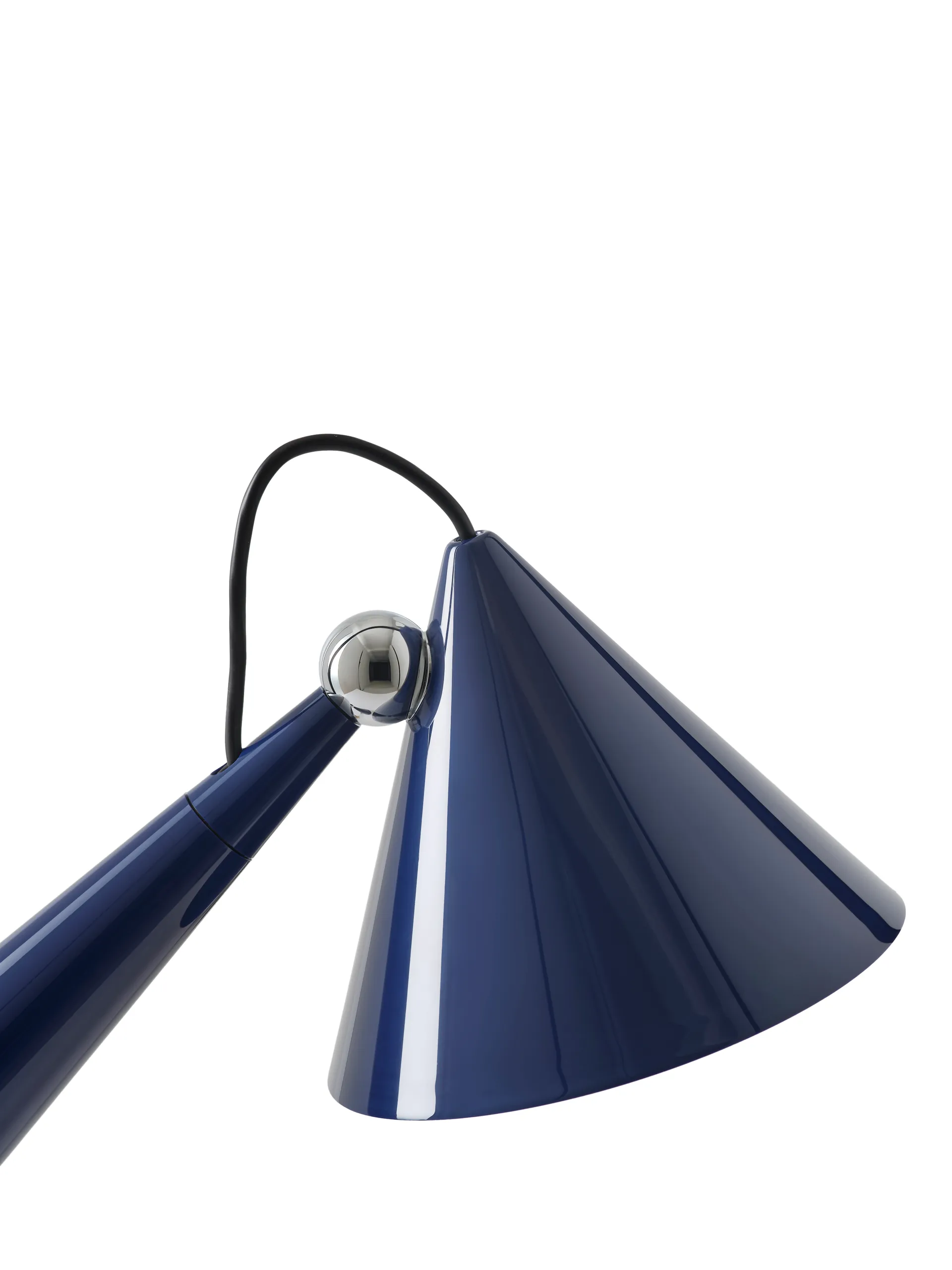 Lampada da tavolo portatile Pose LED, Indaco Tom Dixon