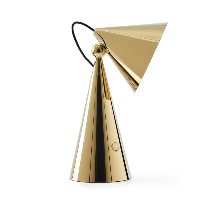 Lampada da tavolo portatile Pose LED, Oro Tom Dixon