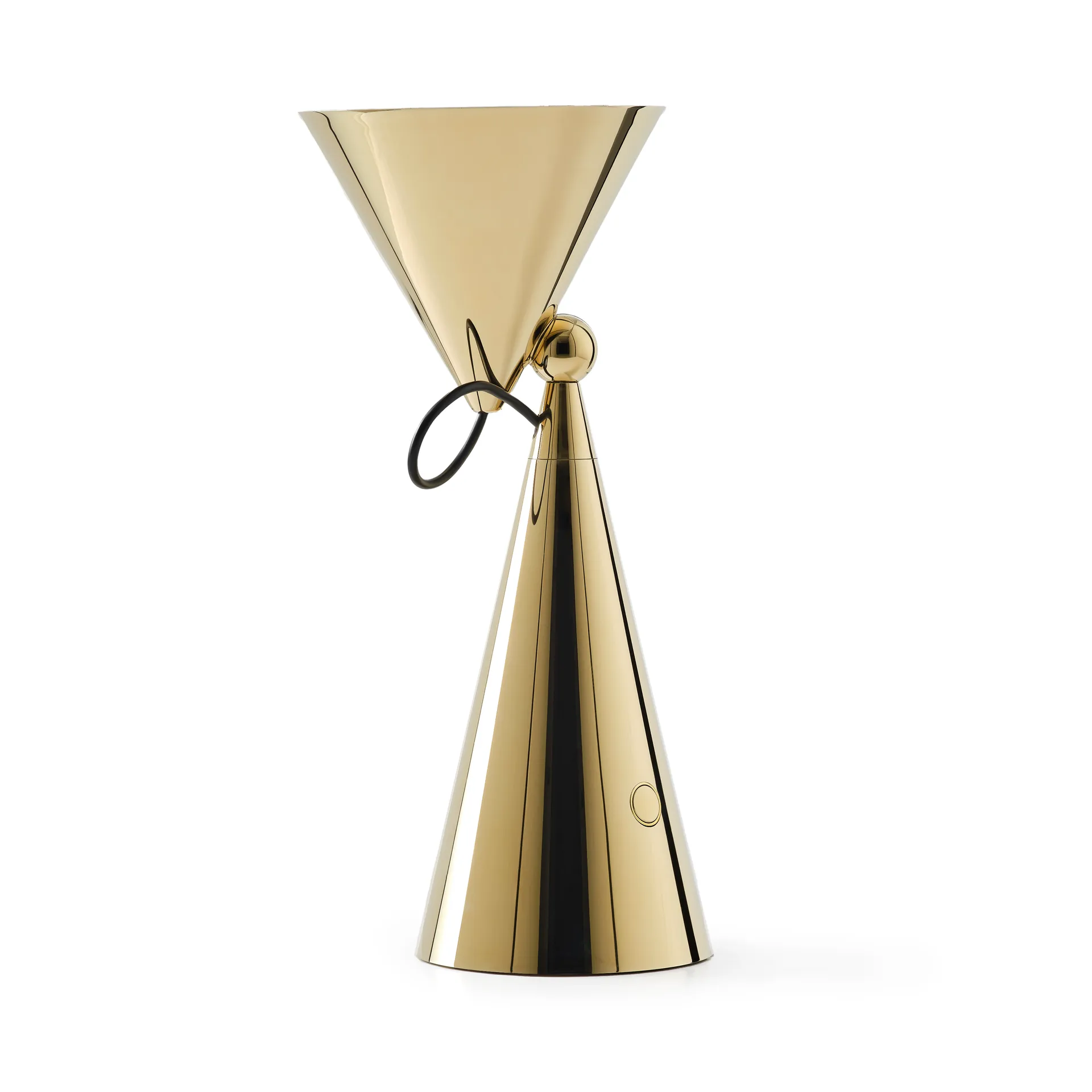 Lampada da tavolo portatile Pose LED, Oro Tom Dixon
