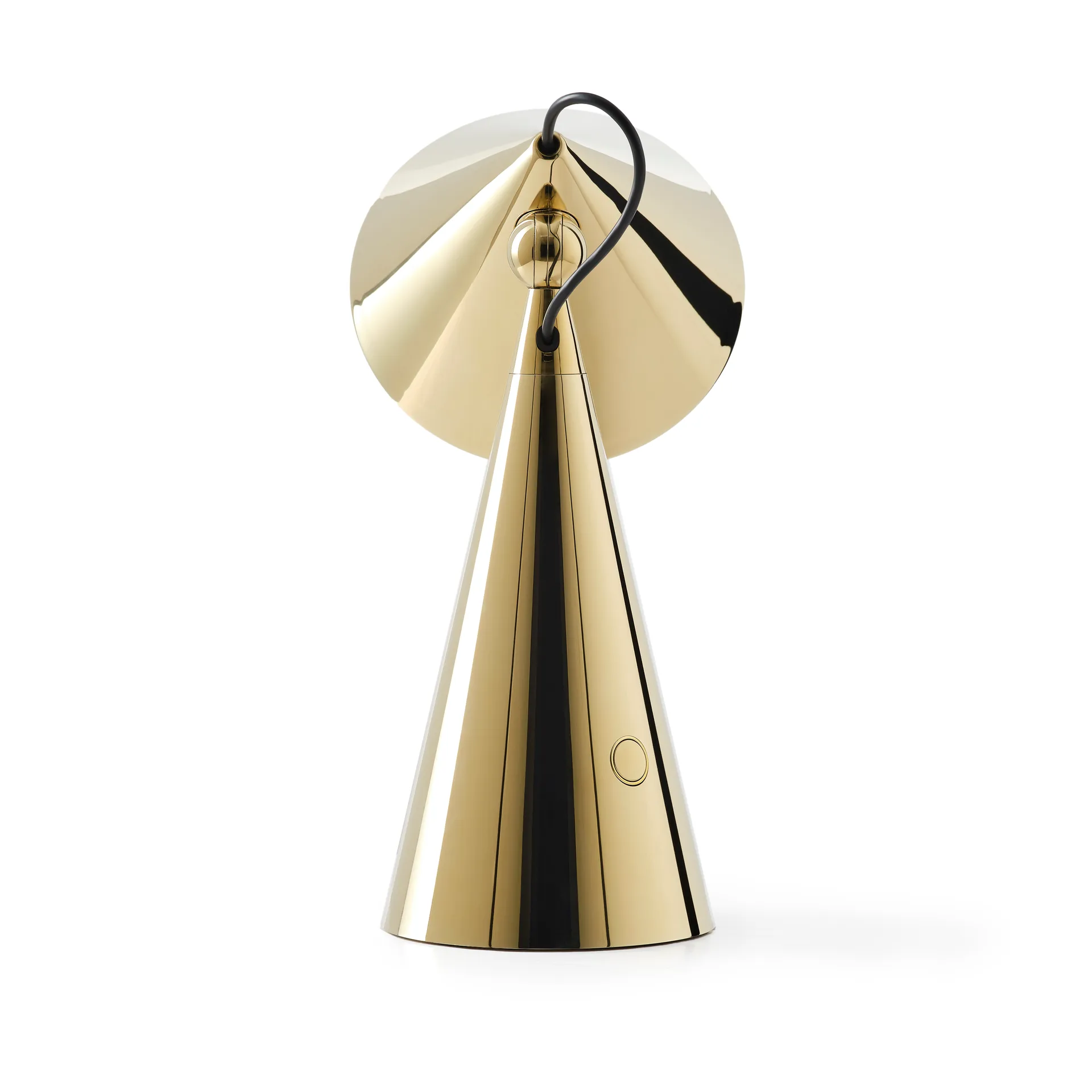 Lampada da tavolo portatile Pose LED, Oro Tom Dixon