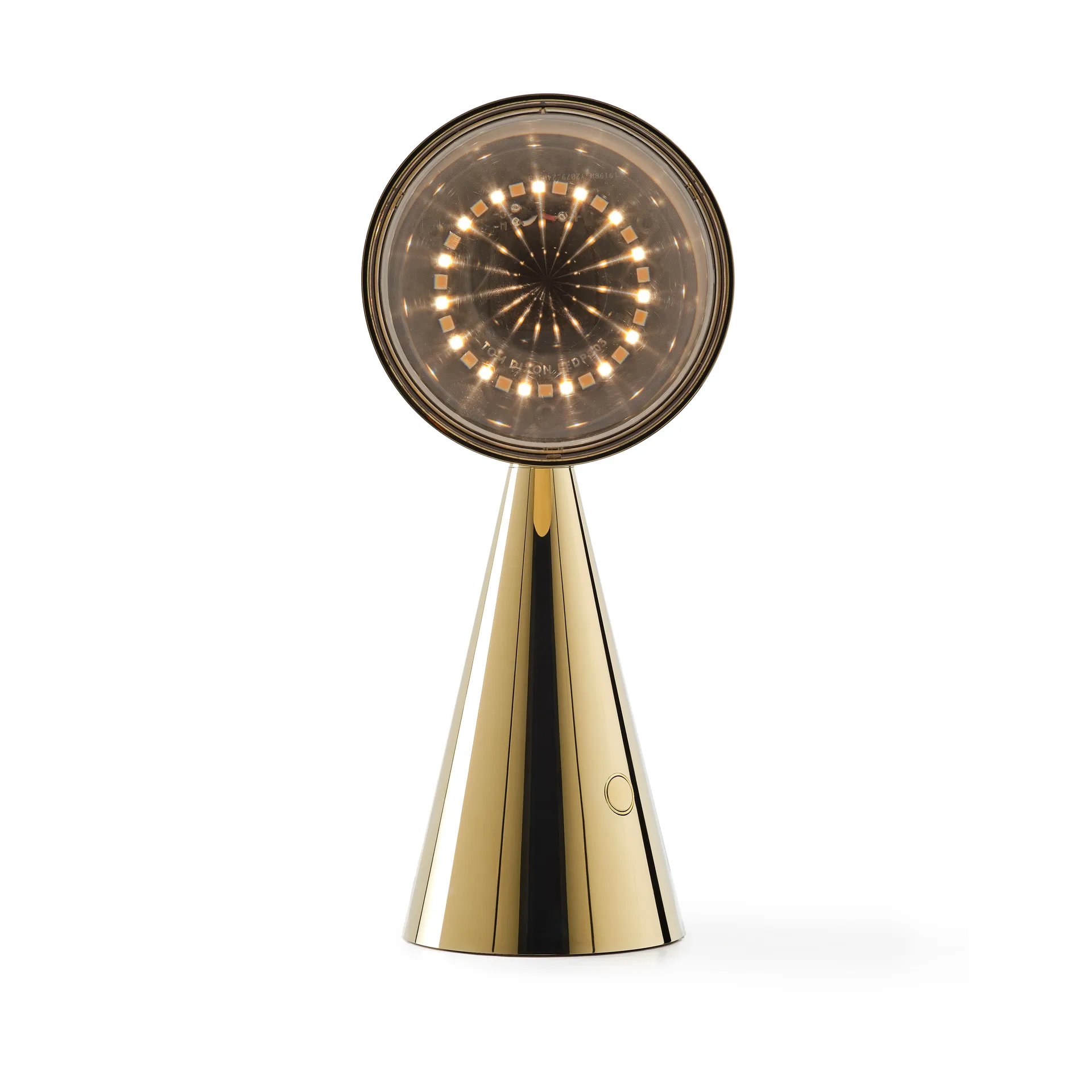 Lampada da tavolo portatile Pose LED, Oro Tom Dixon