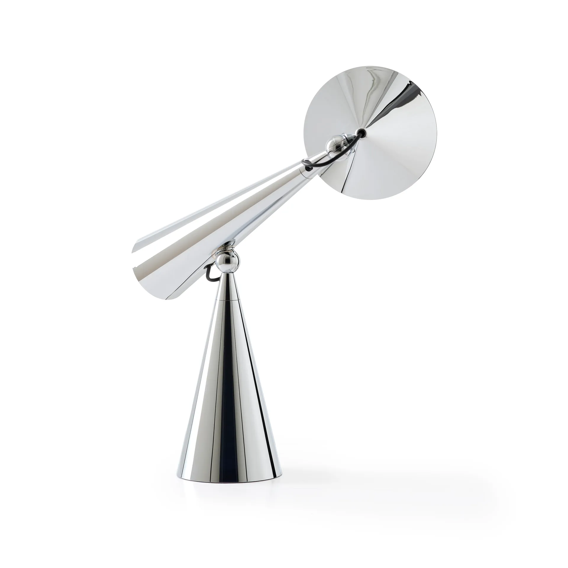 Lampada da tavolo Pose Task LED, Argento Tom Dixon
