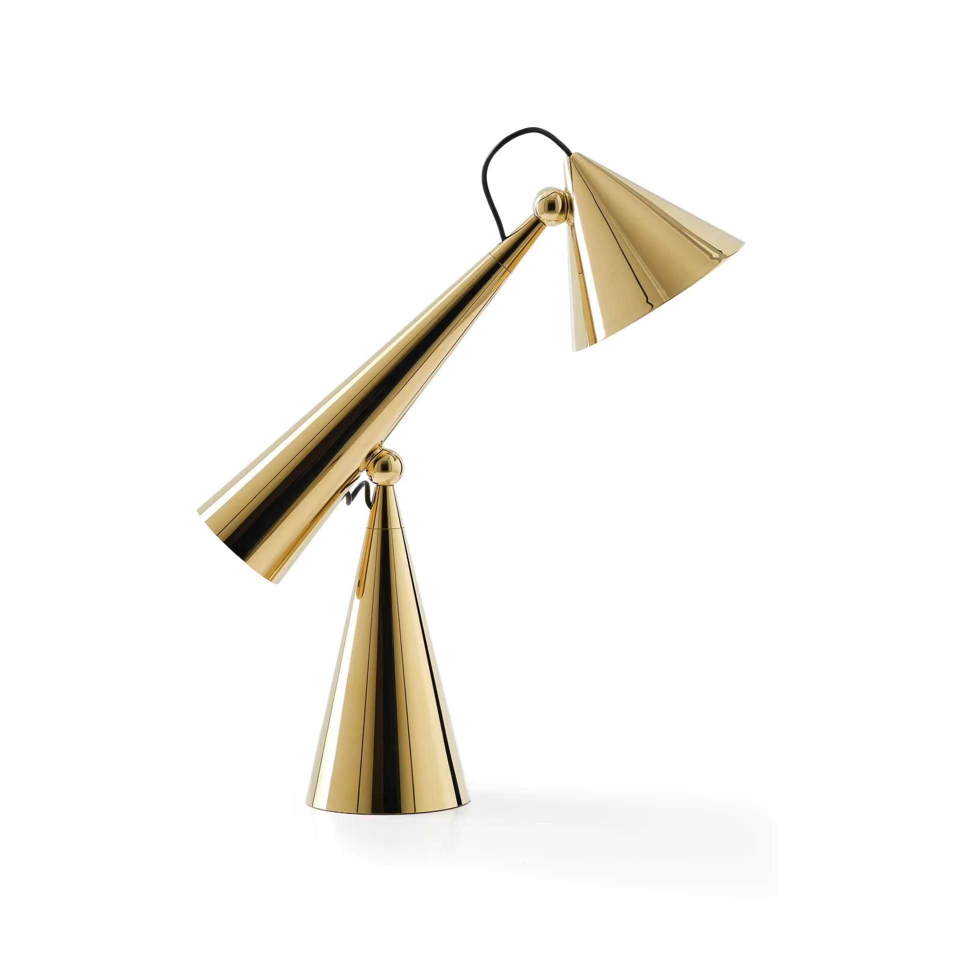 Lampada da tavolo Pose Task LED, Oro Tom Dixon