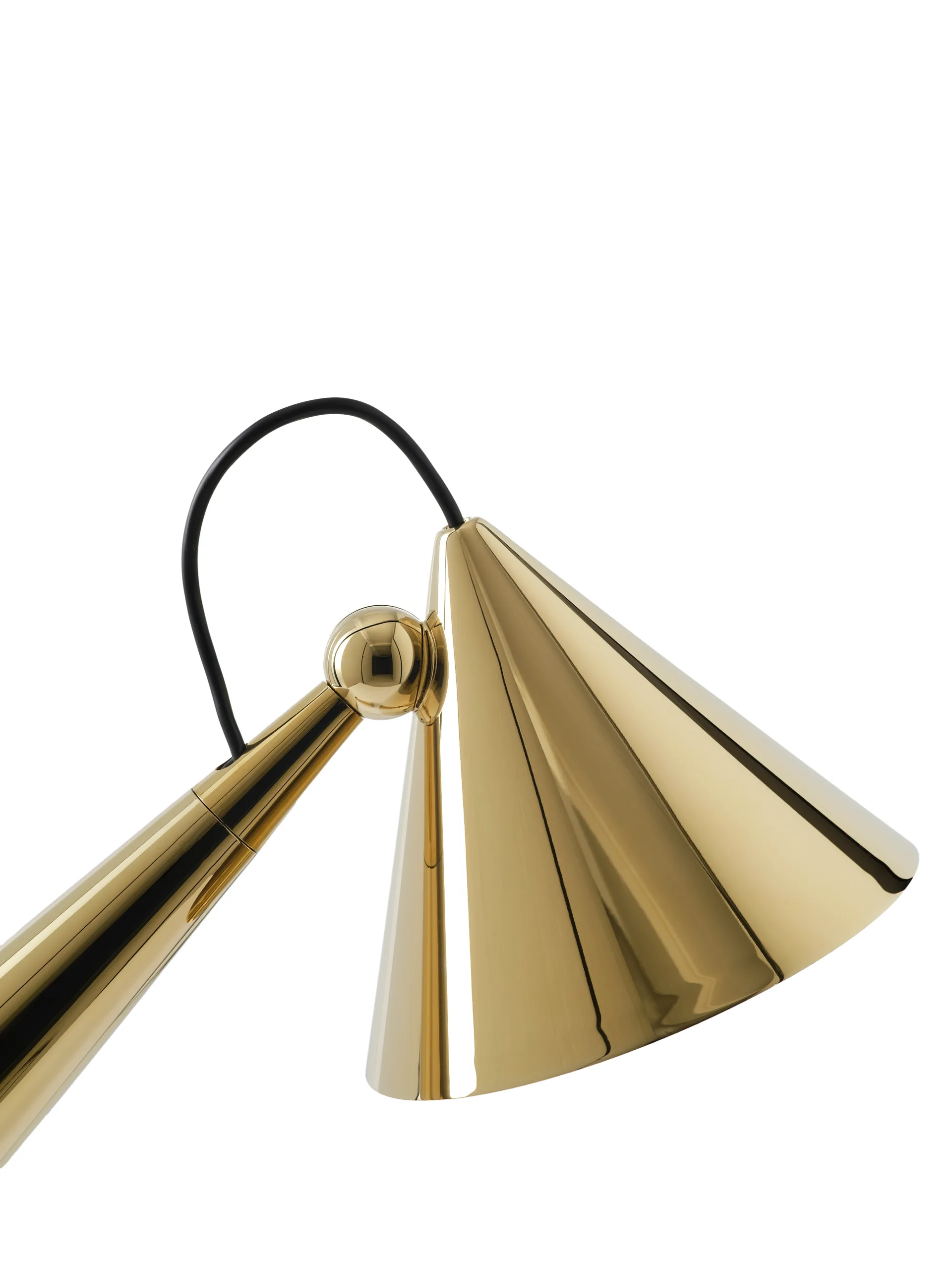 Lampada da tavolo Pose Task LED, Oro Tom Dixon