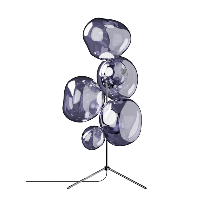 Lampada da terra Melt Chandelier LED 175 cm - Fumo - Tom Dixon