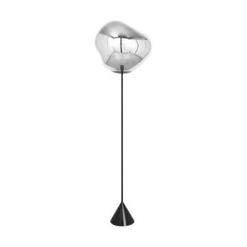 Lampada da terra Melt Cone slim LED 180 cm - Argento - Tom Dixon