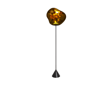 Lampada da terra Melt Cone slim LED 180 cm - Oro - Tom Dixon