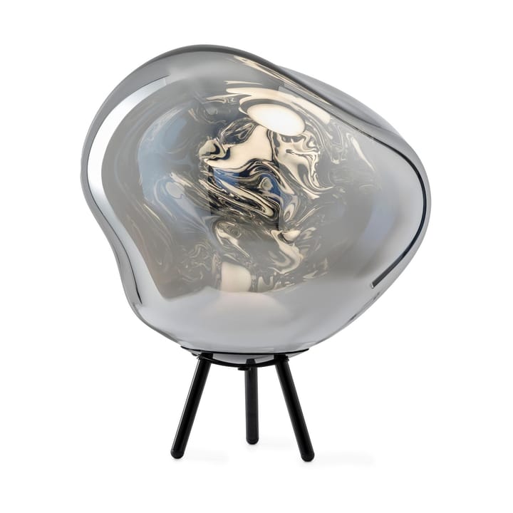 Lampada da terra Melt Portable LED grande - Argento - Tom Dixon