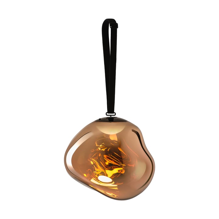 Lampada da terra Melt Portable LED grande, Oro Tom Dixon