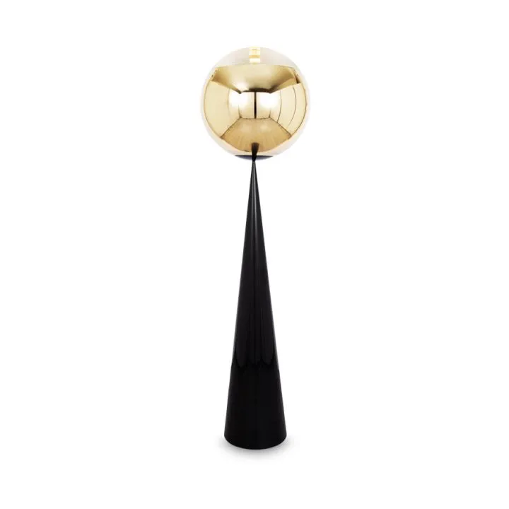 Lampada da terra Mirror Ball LED 175,5 cm, Oro Tom Dixon